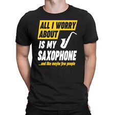 Camiseta BEST TO BUY Saxofonista Regalo Idea Preocupaciones Divertida Cita segunda mano  Embacar hacia Argentina