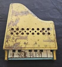 Brinquedo infantil vintage retrô anos 50-60 metal bebê piano de cauda funcionando  comprar usado  Enviando para Brazil