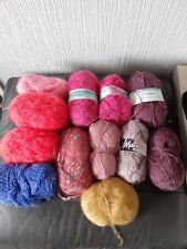 Joblot fluffy wool for sale  WORCESTER