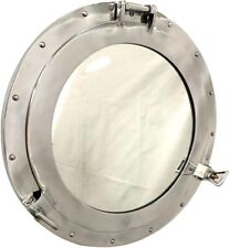 Varanda redonda espelho navio janela náutica vidro alumínio marítimo 12"" comprar usado  Enviando para Brazil