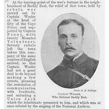 Boer war captain for sale  GLASGOW
