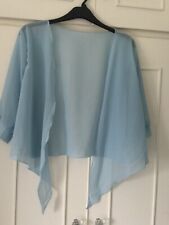 Chiffon bolero size for sale  BENFLEET