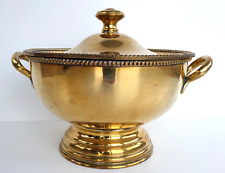 Vintage brass lidded for sale  Ireland