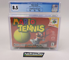Mario Tennis Nintendo 64 N64 2000 CIB Completo na Caixa com Manual CGC Classificação 8.5 comprar usado  Enviando para Brazil