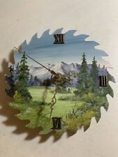 blade saw painted clock for sale  Hudson