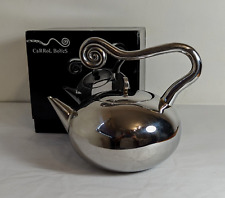 CaRRoL BoYeS Functional Art WAVE Large Teapot / Tea Pot Stainless Steel Boxed for sale  Shipping to South Africa