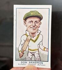 CRICKET: 1933 Turf cigarettes #76 Don Bradman VGC-EXC (Bob Mirams Caricatures) for sale  Shipping to South Africa