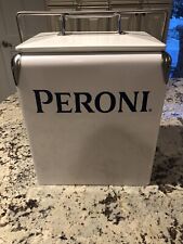 Refrigerador de cerveja retrô de metal PERONI com abridor de garrafa comprar usado  Enviando para Brazil