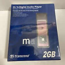 Transcend Digi-Audio Player 2GB MP320 MA Marketamerica 60 Hrs-open Box-st New, used for sale  Shipping to South Africa