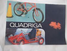 Catalogue Quadriga années 70 (Vélo,Bicicletta per Bambini,Kart a motore,Cross comprar usado  Enviando para Brazil