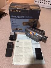 Used, Sony CCD-TRV12 8mm Video8 Camcorder Camera with Box Hi-8 Remote Untested for sale  Shipping to South Africa