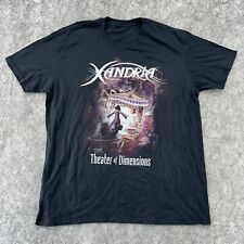 Usado, Camisa masculina turnê Xandria Theater of Dimensions L preta rock alternativo comprar usado  Enviando para Brazil