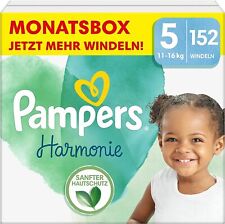 Pampers Harmonie talla 5, 152 pañales, 11 kg - 16 kg, suave protección de la piel y segunda mano  Embacar hacia Argentina