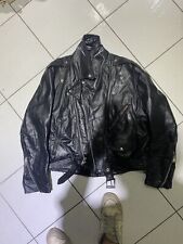Vintage leather jacket usato  Ercolano
