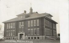 1908 RPPC BRILLION WISCONSIN WORKING ON HIGH SCHOOL BLDG REAL PHOTO #1 WIS for sale  Shipping to South Africa
