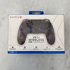 Gioteck VX4+ Dark Grey Camo RGB Wireless Controller For PlayStation 4 PS4 for sale  Shipping to South Africa