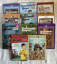 11 livros marrons de enciclopédia por Donald J. Sobol - menino detetive comprar usado  Enviando para Brazil