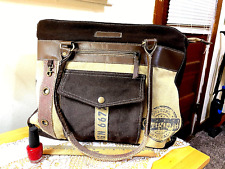 Boho leather tote for sale  Athens