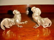 silver fighting cocks for sale  PONTEFRACT