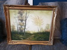 Antique framed painting for sale  CLITHEROE