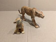 Schleich gepard gepardenjunges gebraucht kaufen  Oßweil