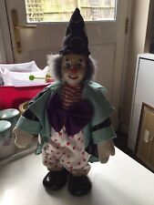 Porcelain ceramic clown for sale  ROYSTON