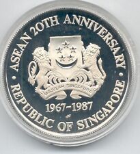 Singapore 1987 dollaro usato  Barberino Di Mugello