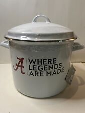 Universidade do Alabama 12 qt. Panela de esmalte Game Day forno seguro tailgating, usado comprar usado  Enviando para Brazil