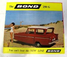 Bond 250g car for sale  LEICESTER