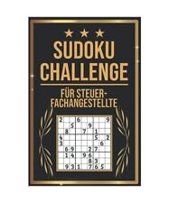 Sudoku challenge steuerfachang gebraucht kaufen  Trebbin