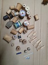 Assorted wooden thread for sale  Corunna