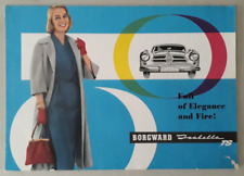 Borgward isabella brochure for sale  BOURNE