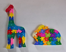 Kinder puzzle giraffe gebraucht kaufen  Apolda