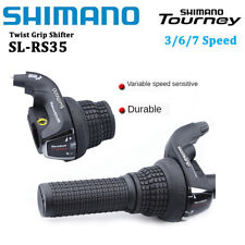 Usado, Câmbio Shimano RevoShift SL-RS35 3/6/7/18/21 velocidades MTB Twist Grip RS25 RS36 RS47 comprar usado  Enviando para Brazil