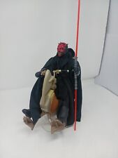 Figura Hasbro Star Wars Episodio I Darth Maul & Sith Speeder 12" 1/6 vehículo-USADA segunda mano  Embacar hacia Argentina