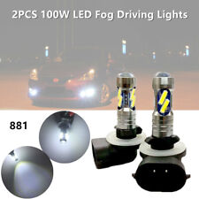 Usado, 2pc 100W High Power LED Fog Driving Light Bulb 881 862 886 889 894 896 898 White comprar usado  Enviando para Brazil