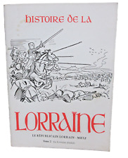 Histoire lorraine tome d'occasion  Verdun