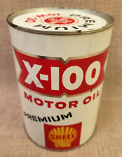 100 can x shell vintage oil for sale  Millersburg