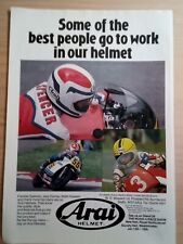 Arai motorcycle helmets for sale  LINCOLN