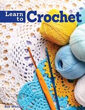 Learn to Crochet by Sue Whiting Paperback Book The Cheap Fast Free Post segunda mano  Embacar hacia Argentina