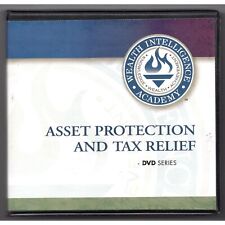 ASSET PROTECTION AND TAX RELIEF 10 DVDs, Wealth Intelligence Academy, ©2003-2008, used for sale  Shipping to South Africa