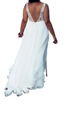 Brautkleid boho vintage gebraucht kaufen  Lilienthal