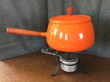Vintage orange fondue for sale  Kincaid