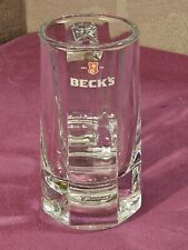 Beck heavy glass for sale  TAUNTON