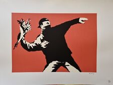 Litografia certificata banksy usato  Volvera