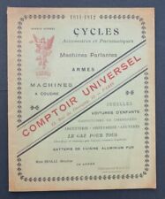 Catalogue 1911 comptoir d'occasion  Nantes-