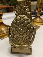 Vintage brass pineapple for sale  Nederland