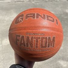Vintage AND1 And 1 Basketball Ball Fantom Rubber Orange Official Size 7 29.5” for sale  Shipping to South Africa