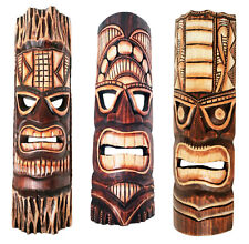 Tiki mask wooden for sale  Shipping to Ireland