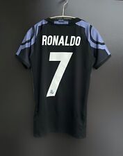 CAMISETA DE FÚTBOL ADIDAS RONALDO REAL MADRID PARA MUJER TERCERA 2016/17 segunda mano  Embacar hacia Mexico